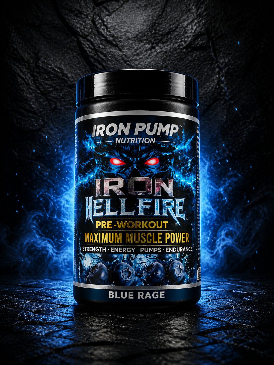 Iron Hellfire Blue Rage